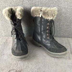 Comfy Moda Leather/Faux Fur Waterproof Boots Women's Size 8